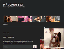 Tablet Screenshot of maedchen-sex.net